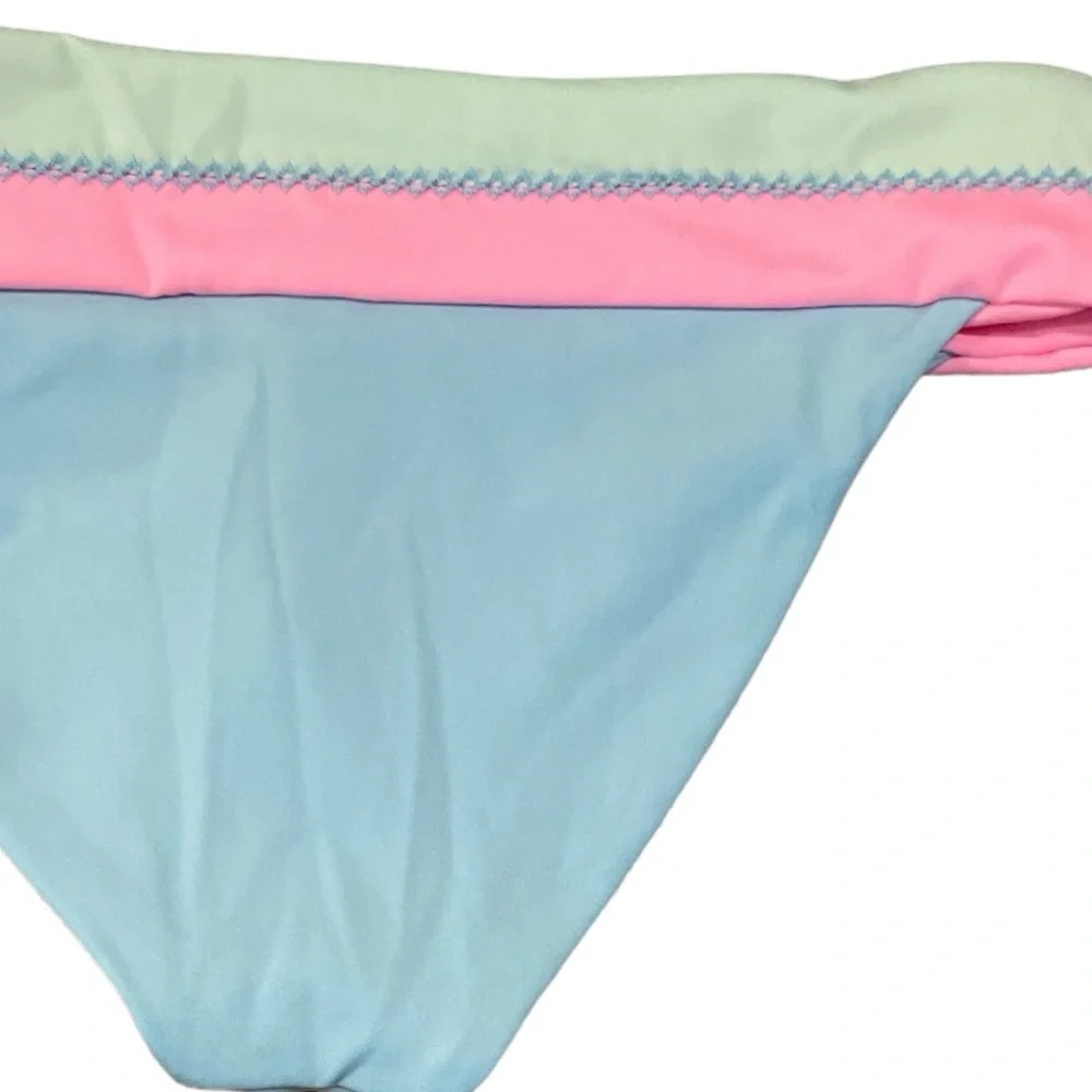 LoveShackFancy Blue and Pink Bikini - Picture 9 of 12